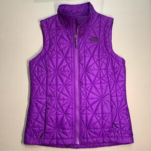 The North Face Women’s Purple Quilted Insulated Vest Small Lightweight Puffer